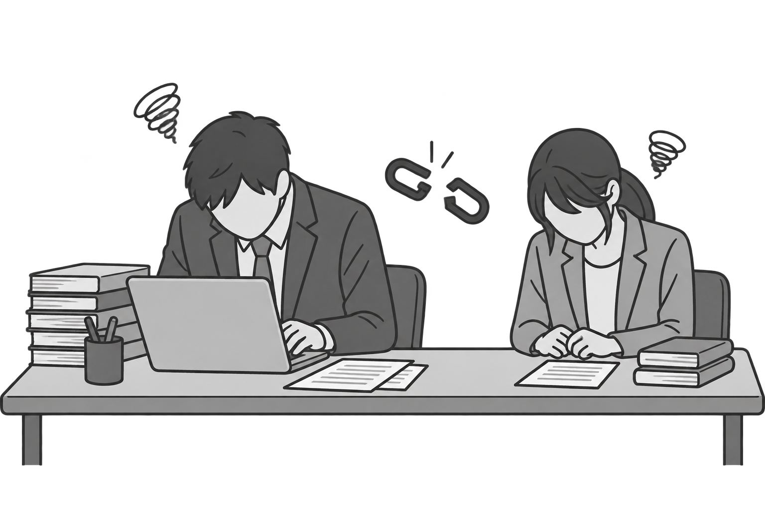 一人に頼りきりで、活用が広がらないスタッフ